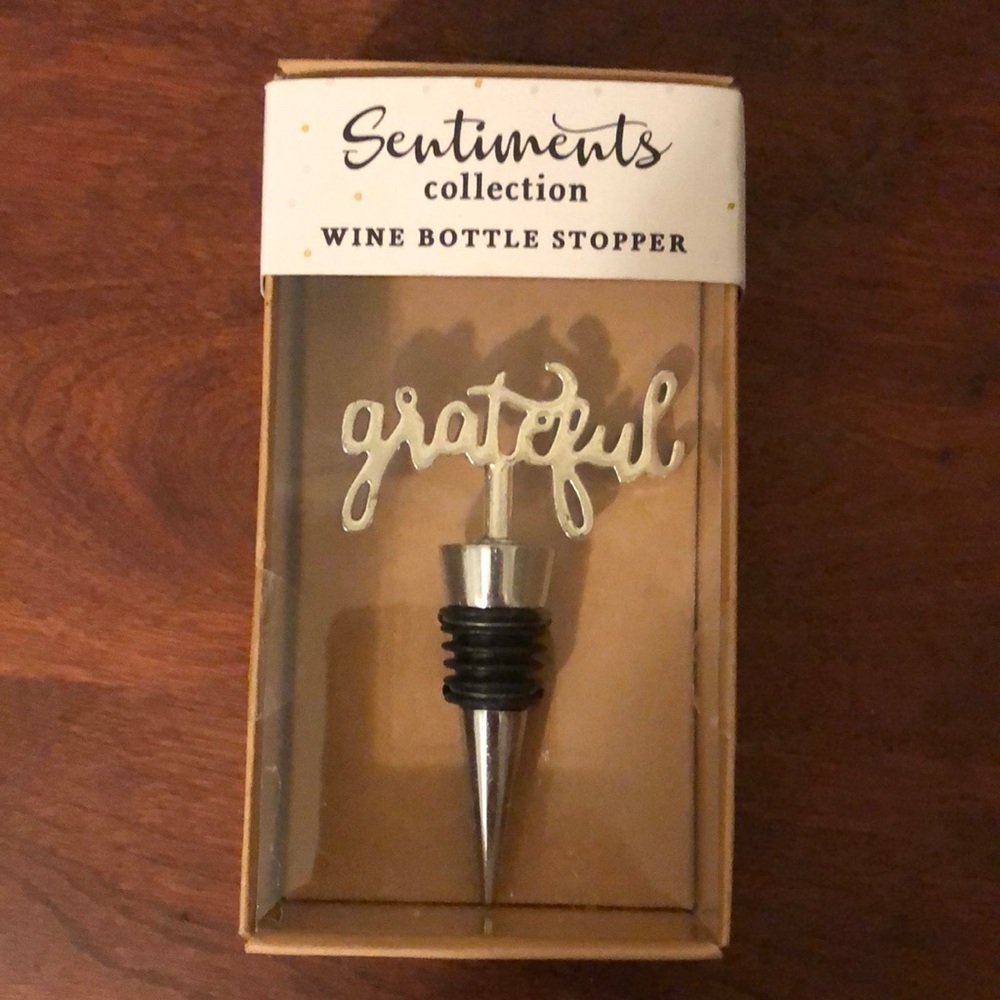 NWOT Wine bottle stopper
